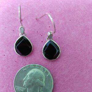 Sterling silver amethyst earrings